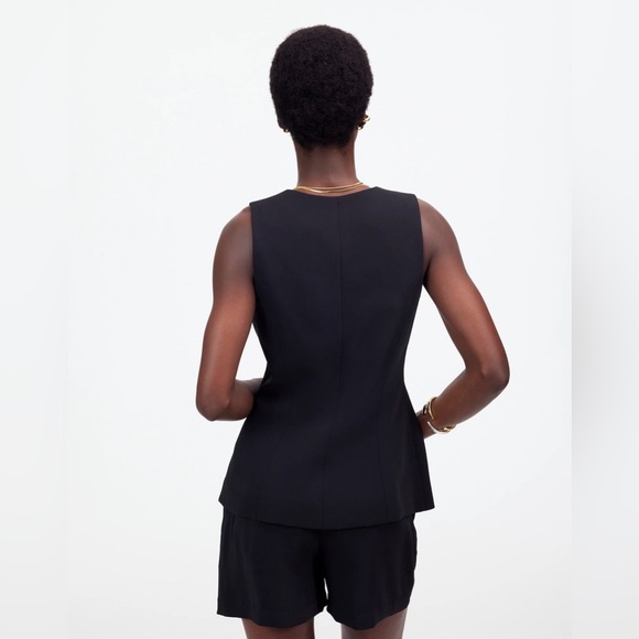 Madewell Cutaway Long Vest - Picture 3 of 4